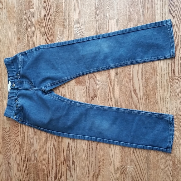 (14) Levi's Youth Slim Straight Fit Denim Jeans Unisex Western Farmhouse Modern - Picture 2 of 7